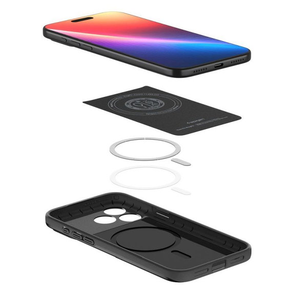 Spigen - Pouzdro Thin Fit s MagSafe pro iPhone 17 Pro Max, černá