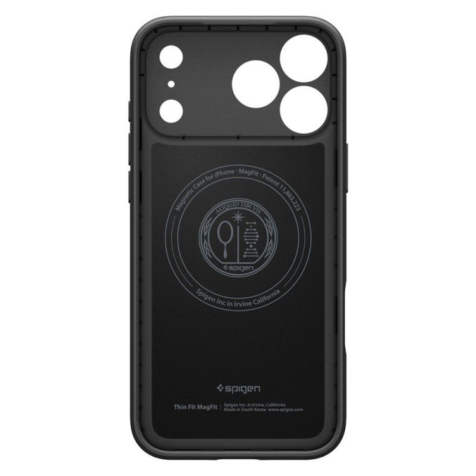 Spigen - Pouzdro Thin Fit s MagSafe pro iPhone 17 Pro, černá
