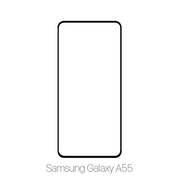 FixPremium FullCover Glass - Tvrzené sklo pro Samsung Galaxy A55 A556B