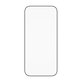 Tvrzené sklo UWF s aplikátorem pro iPhone 17/16 Pro, Černá, PanzerGlass