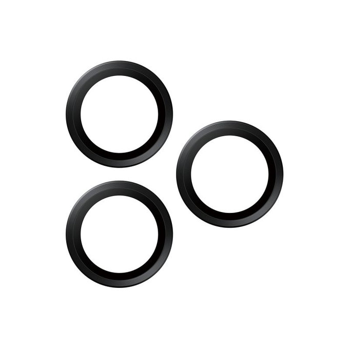 PanzerGlass - Ochranný kryt objektivu Hoops pro iPhone 17 Pro Max/17 Pro/16 Pro Max/16 Pro, černá