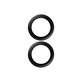 Ochranný kryt objektívu Hoops pro iPhone 17/16 Plus/16, Černá, PanzerGlass
