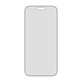 Tvrzené sklo UWF 2-Way Privacy s Fastfit pro iPhone 17 Pro Max, Černá, PanzerGlass