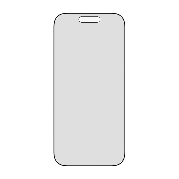 Tvrzené sklo UWF 2-Way Privacy s Fastfit pro iPhone 17/16 Pro, Černá, PanzerGlass