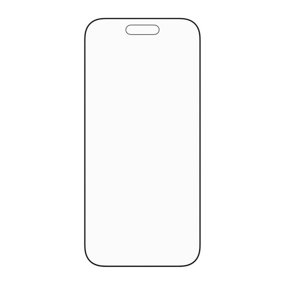 Tvrzené sklo UWF Stealth s Fastfit pro iPhone Air, Černá, PanzerGlass
