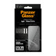 Tvrzené sklo UWF Ceramic II s Fastfit pro iPhone 17/16 Pro, Černá, PanzerGlass