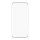 Tvrzené sklo UWF Ceramic II s aplikátorem pro iPhone 17 Pro, Černá, PanzerGlass