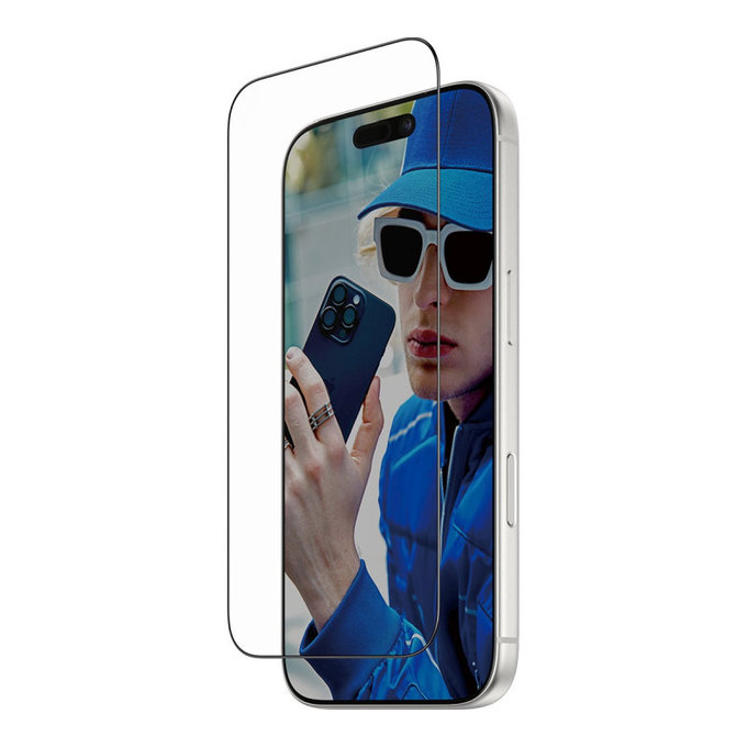 Tvrzené sklo UWF s Fastfit pro iPhone 17 Pro, Černá, PanzerGlass