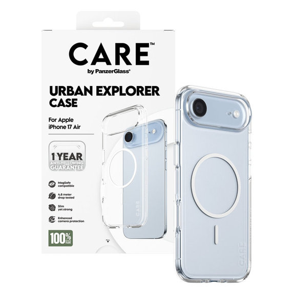 Pouzdro Urban Explorer s MagSafe pro iPhone Air, Bílá, CARE
