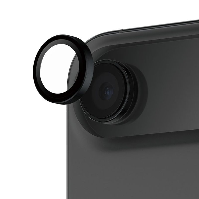 PanzerGlass - Ochranný kryt objektívu Hoops pro iPhone Air, černá