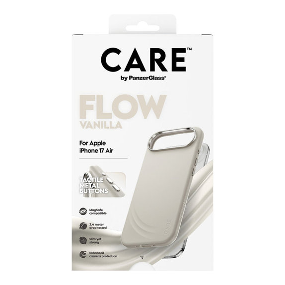 Pouzdro FLOW s MagSafe pro iPhone Air, Vanilla, CARE