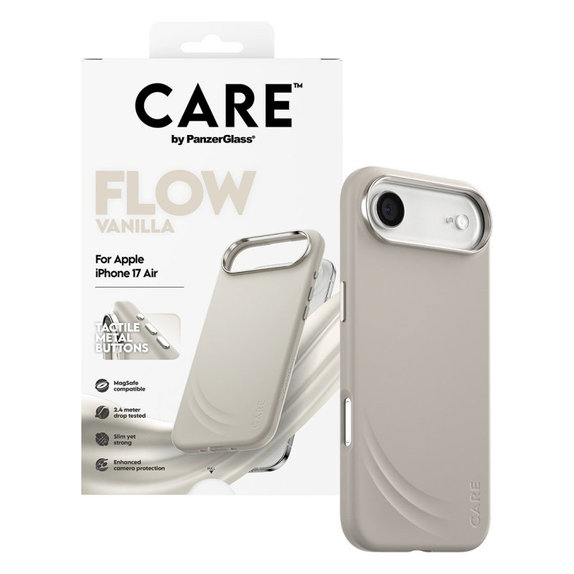 Pouzdro FLOW s MagSafe pro iPhone Air, Vanilla, CARE