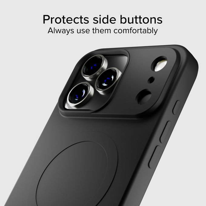 SBS - Pouzdro Instinct Mag kompatibilní s MagSafe pro iPhone 17 Pro, černá