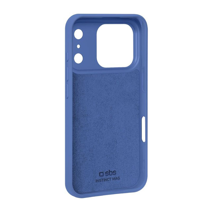SBS - Pouzdro Instinct Mag kompatibilní s MagSafe pro iPhone 17 Pro, modrá