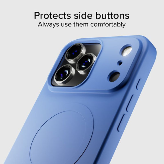 SBS - Pouzdro Instinct Mag kompatibilní s MagSafe pro iPhone 17 Pro, modrá
