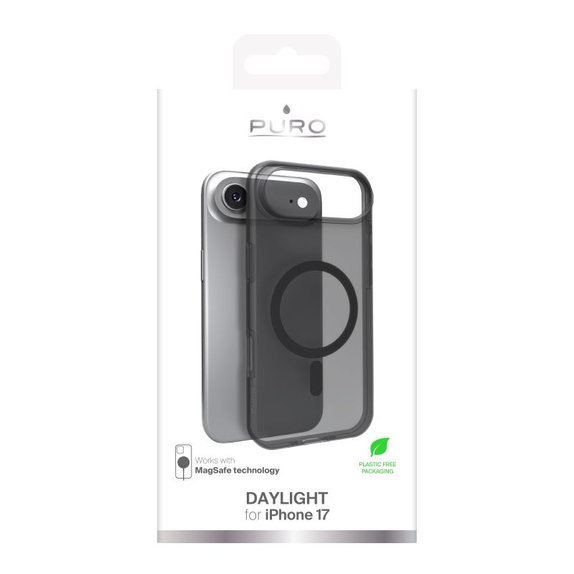PURO - Pouzdro DAYLIGHT s MagSafe pro iPhone Air, černá