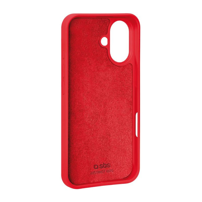 SBS - Pouzdro Instinct Mag kompatibilní s MagSafe pro iPhone 17, červená