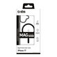 SBS - Pouzdro Mag Frame kompatibilní s MagSafe pro iPhone 17, černá