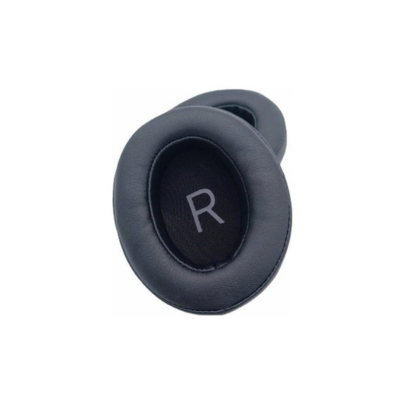 Náhradní Náušníky pro Sennheiser Momentum 3.0, Paměťová pěna + Kůže, Černé, 1 pár