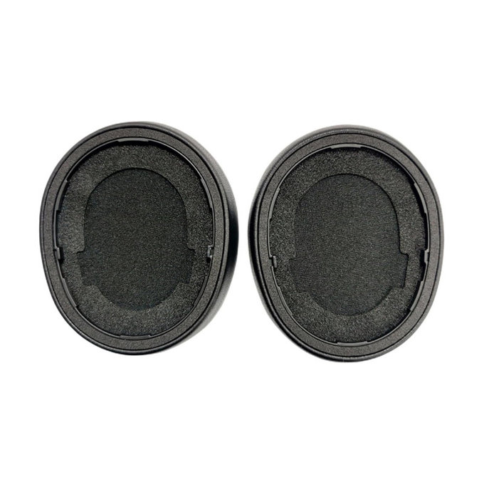 Náhradní Náušníky pro Steelseries Nova Pro, Paměťová pěna + PU kůže, Černé, 1 pár
