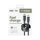 Kabel USB-C, 240 W, Racing, 2 m, Space Black, empower