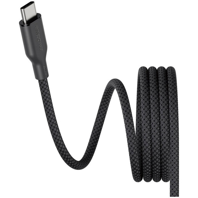 Kabel USB-C, 240 W, Magnetic, 1, 5 m, Space Black, empower