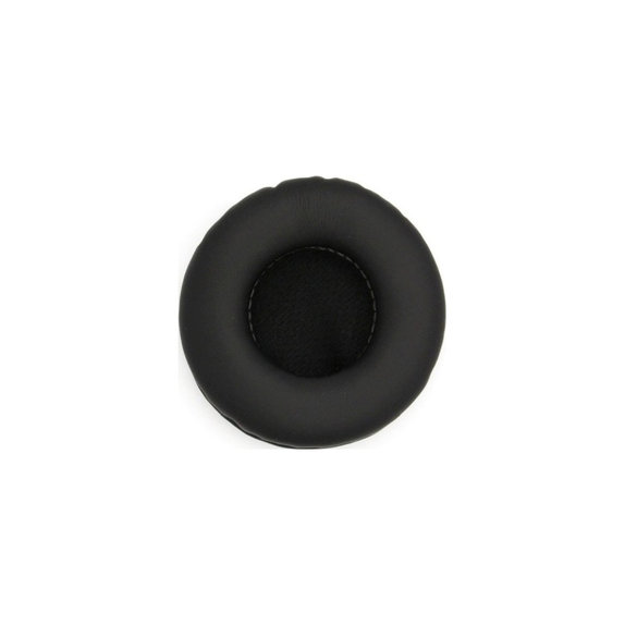 Náhradní Náušníky pro AKG K518, K518DJ, K81, K518LE, Paměťová pěna + PU kůže, Černé, 1 pár