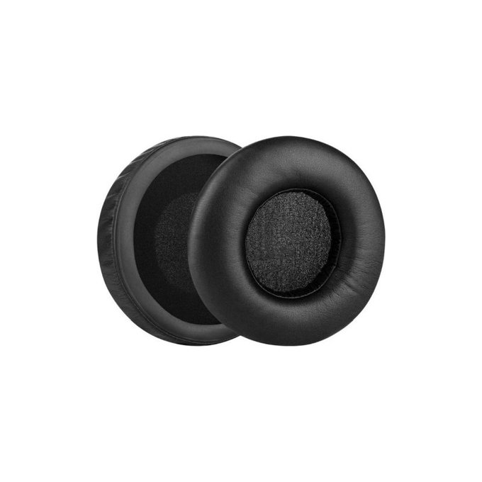 Náhradní Náušníky pro AKG K845BT, K545, K540, Paměťová pěna + PU kůže, Černé, 1 pár