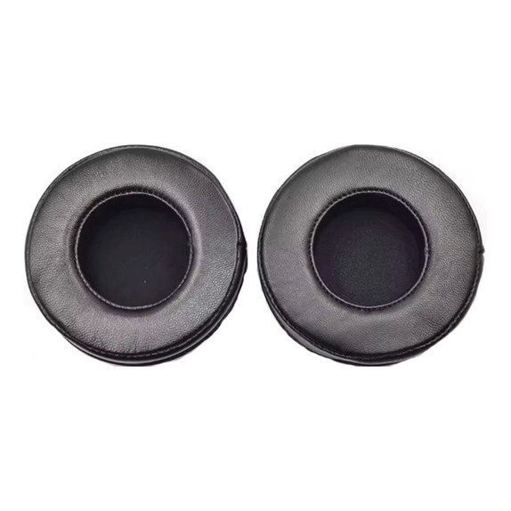 Náhradní Náušníky pro Pioneer HDJ1000, HDJ2000, HDJ1500, Paměťová pěna + PU kůže, Černé, 1 pár