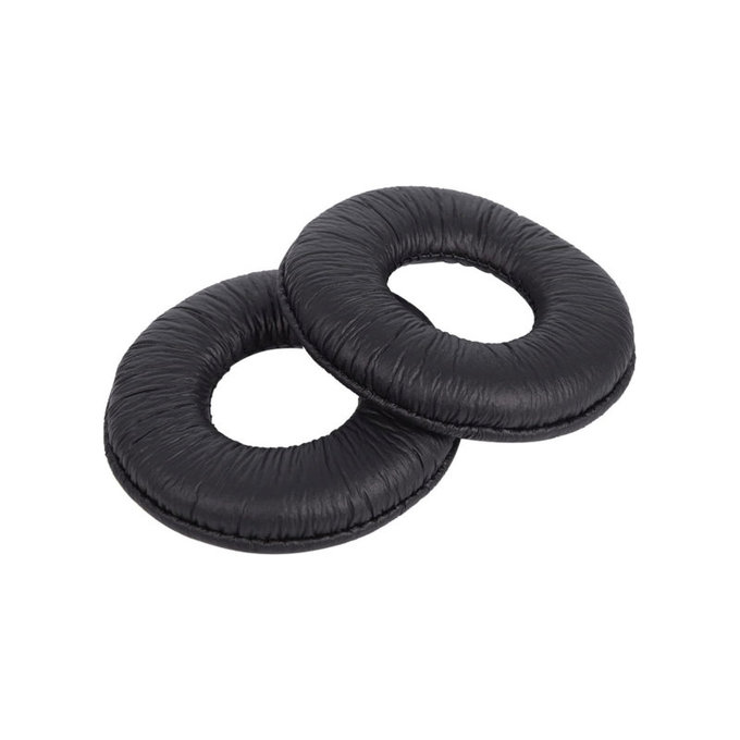 Náhradní Náušníky pro Sony MDR-ZX110, Paměťová pěna + PU kůže, Černé, 1 pár