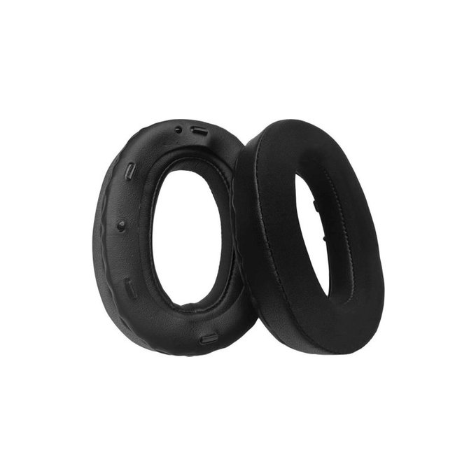 Náhradní Náušníky pro Sony WH-1000XM2, Paměťová pěna + Neopren, Černé, Chladicí Gel, 1 pár