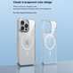 Pouzdro Clear s MagSafe pro iPhone 15 Plus, Transparentní, Devia