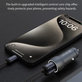 Autonabíječka Extreme Speed USB-C + USB-A, PD 30W, QC 3.0 18W, šedá, Devia