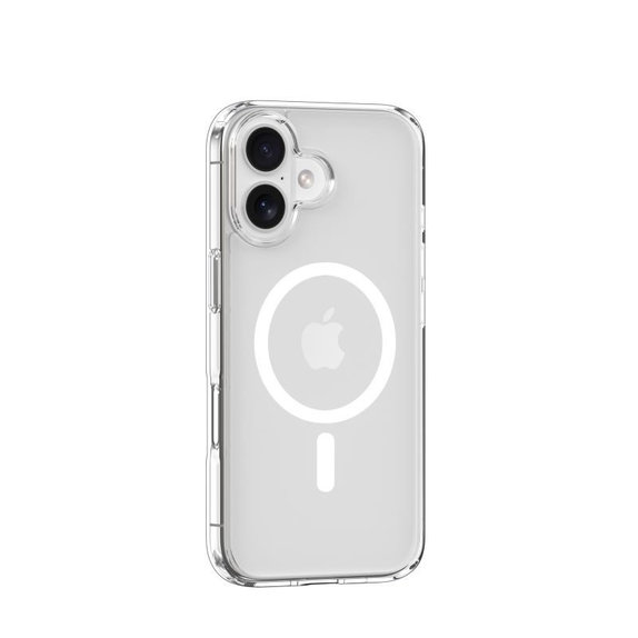 Pouzdro Clear s MagSafe pro iPhone 16, Transparentní, Devia