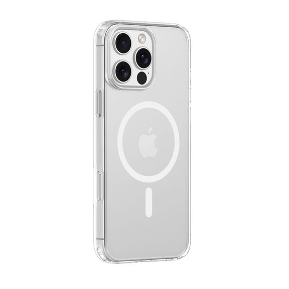 Pouzdro Clear s MagSafe pro iPhone 16 Pro Max, Transparentní, Devia