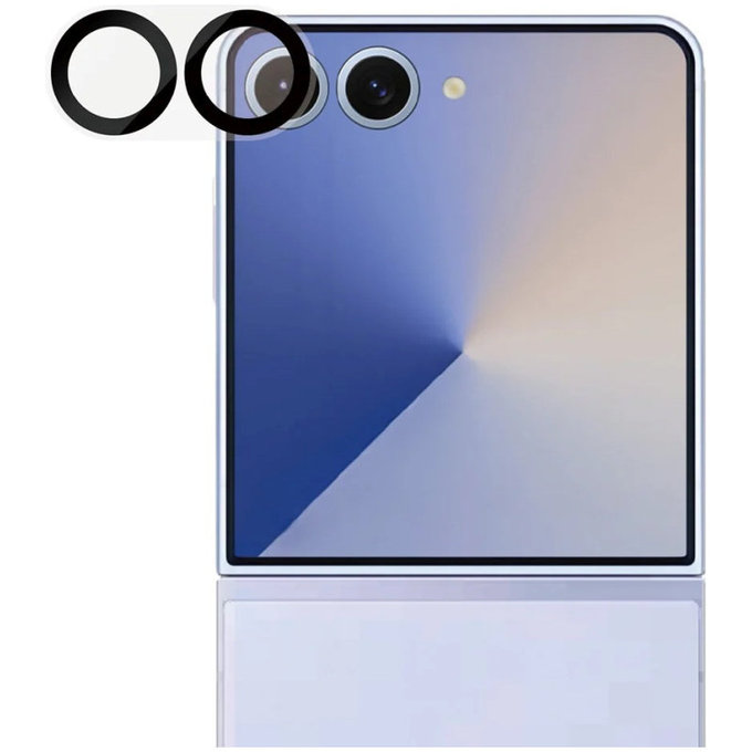 Ochranný kryt objektivu PicturePerfect pro Samsung Z Flip7, Černá, PanzerGlass