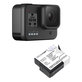 Baterie pro Gopro Hero 8, Hero 6, 1250mAh, Li-Ion, 3.85V, AHDBT-501, HQ