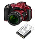 Baterie pro Nikon Coolpix, 1700mAh, Li-Ion, 3.8V, EN-EL23, HQ
