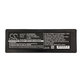 Baterie pro Scanreco 590, 592, 2000mAh, Ni-MH, 7.2V, RSC7220, HQ
