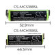 Baterie pro Moser Easy Style 1881, 2000mAh, Ni-MH, 1.2V, 1852-7531, HQ