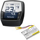 Baterie pro Bosch Bdu3xx, Bosch Intuvia Display, 250mAh, Li-Pol, 3.7V, 502030, HQ