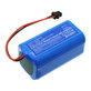Baterie pro Tesla Robostar IQ550, 2600mAh, Li-Ion, 14.4V, 106936, HQ