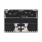 Horní rám klávesnice pro MacBook Air 13", A3113 (2024), s klávesnicí US a baterií, Space Gray, 661-40227, Genuine Apple