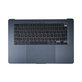 Horní rám klávesnice pro MacBook Air 15", A3114 (2024), s klávesnicí US a baterií, Midnight, 661-40269, Genuine Apple