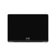 LCD displej pro MacBook Air 13", A3113 (2024), s předním sklem a krytem, Space Gray, 661-40278, Genuine Apple