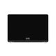 LCD displej pro MacBook Air 13", A3113 (2024), s předním sklem a krytem, Silver, 661-40279, Genuine Apple