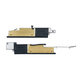 Reproduktory (Levý a Pravý) pro MacBook Air 13", A3113 (2024), s anténou, 923-10350, Genuine Apple