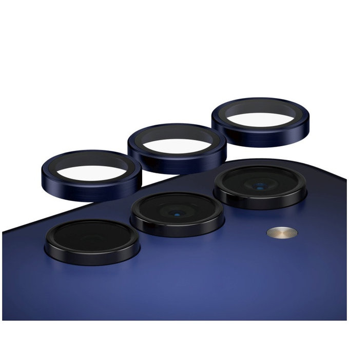 Ochranný kryt objektivu Hoops pro Samsung A15/A15 5G, Modrá/Černá, PanzerGlass