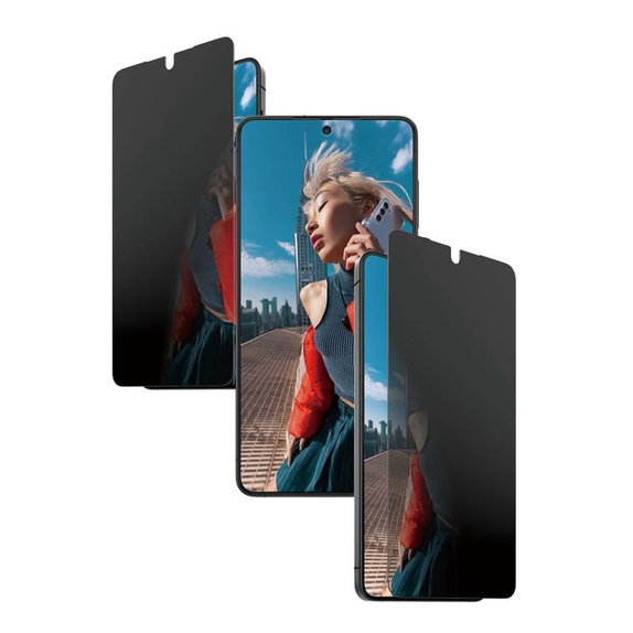 PanzerGlass - Tvrzené sklo UWF 2-Way Privacy s FASTFIT In-A-Box pro Samsung Galaxy S26+, čiré