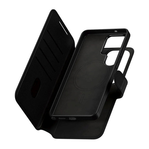 Pouzdro Wallet Tango Two-In-One s QI pro Samsung S26 Ultra, černá, CARE